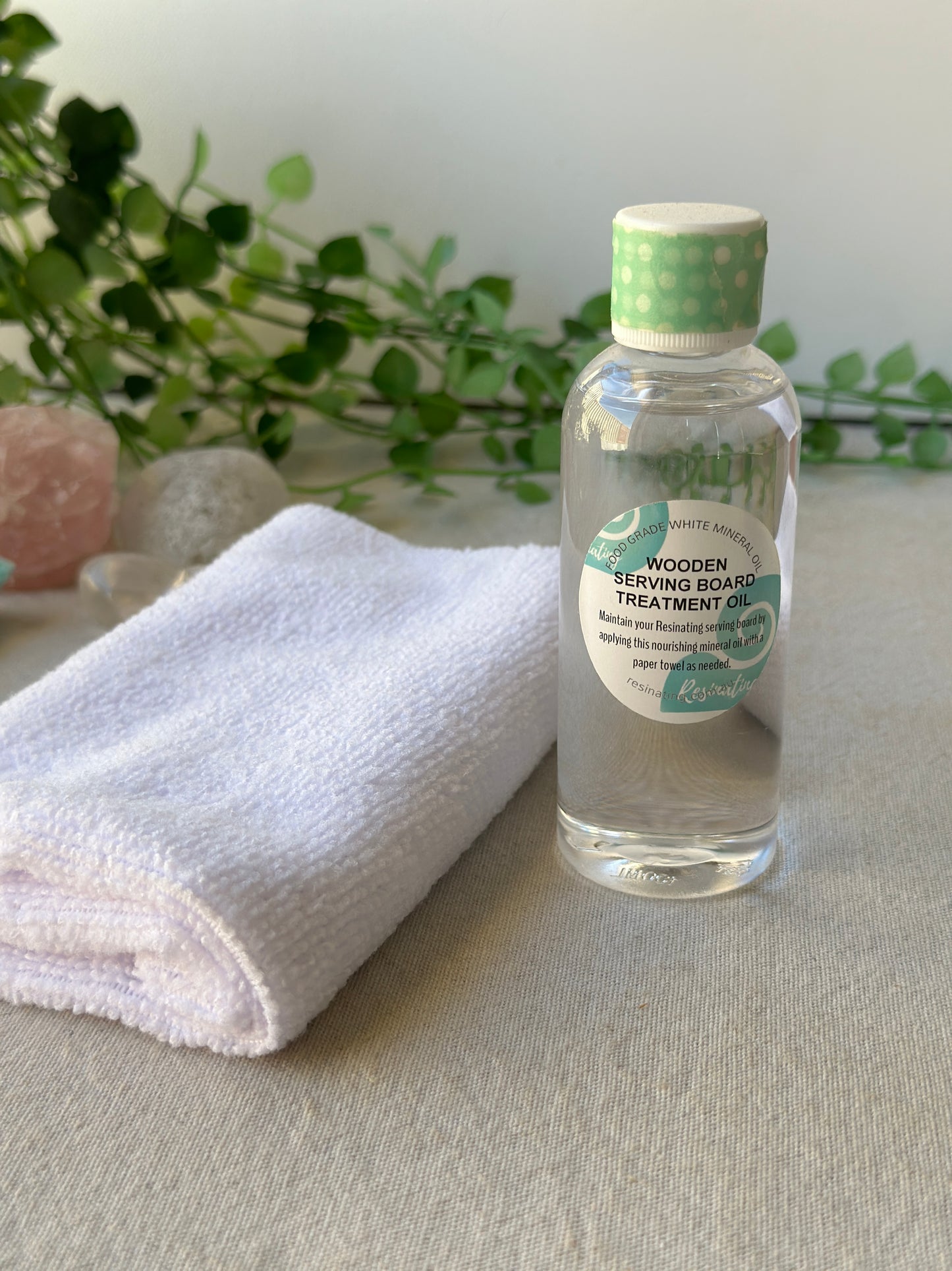 Resin serving board TREATMENT OIL kit - 100mls