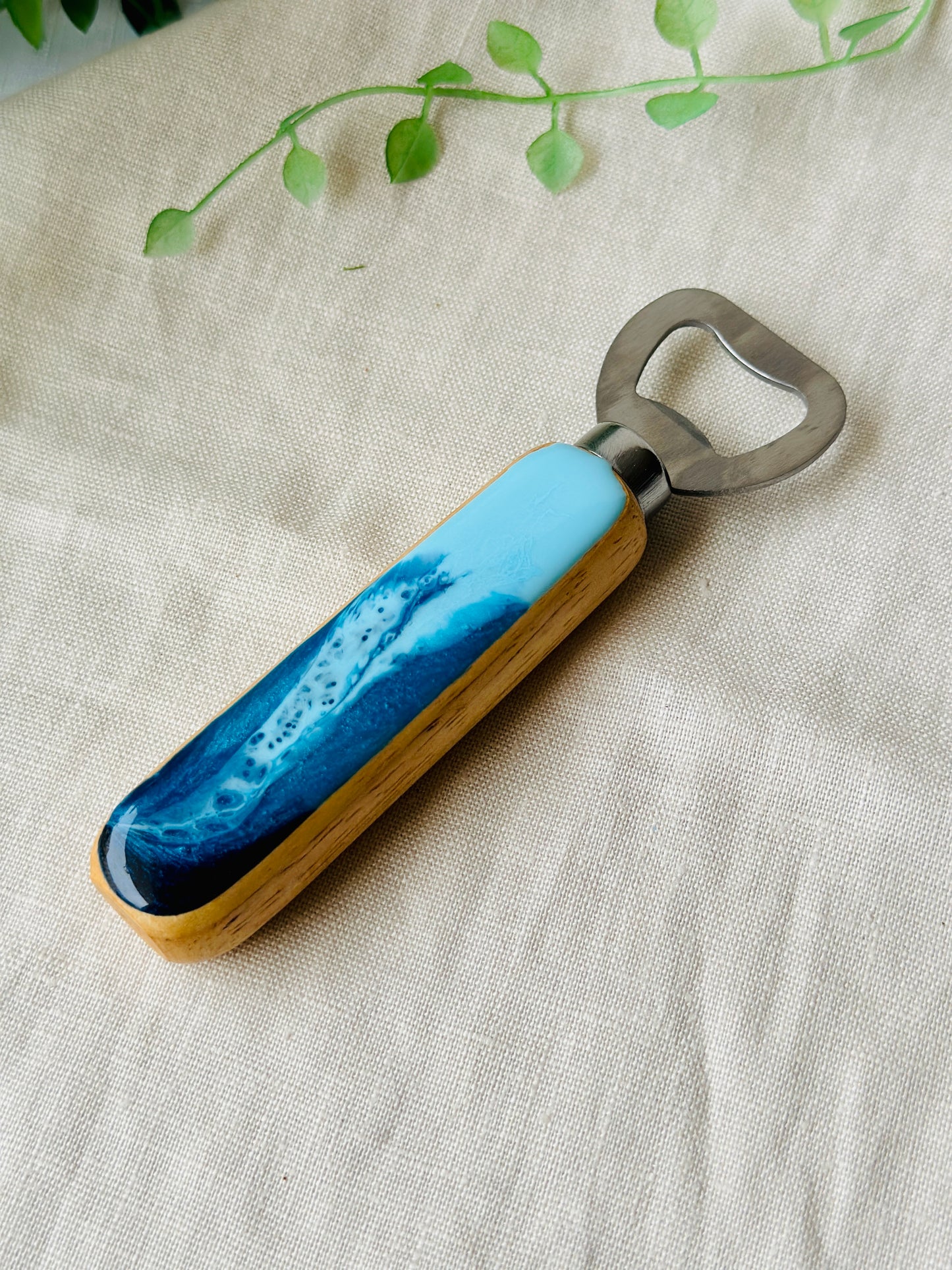 Bottle opener - blue