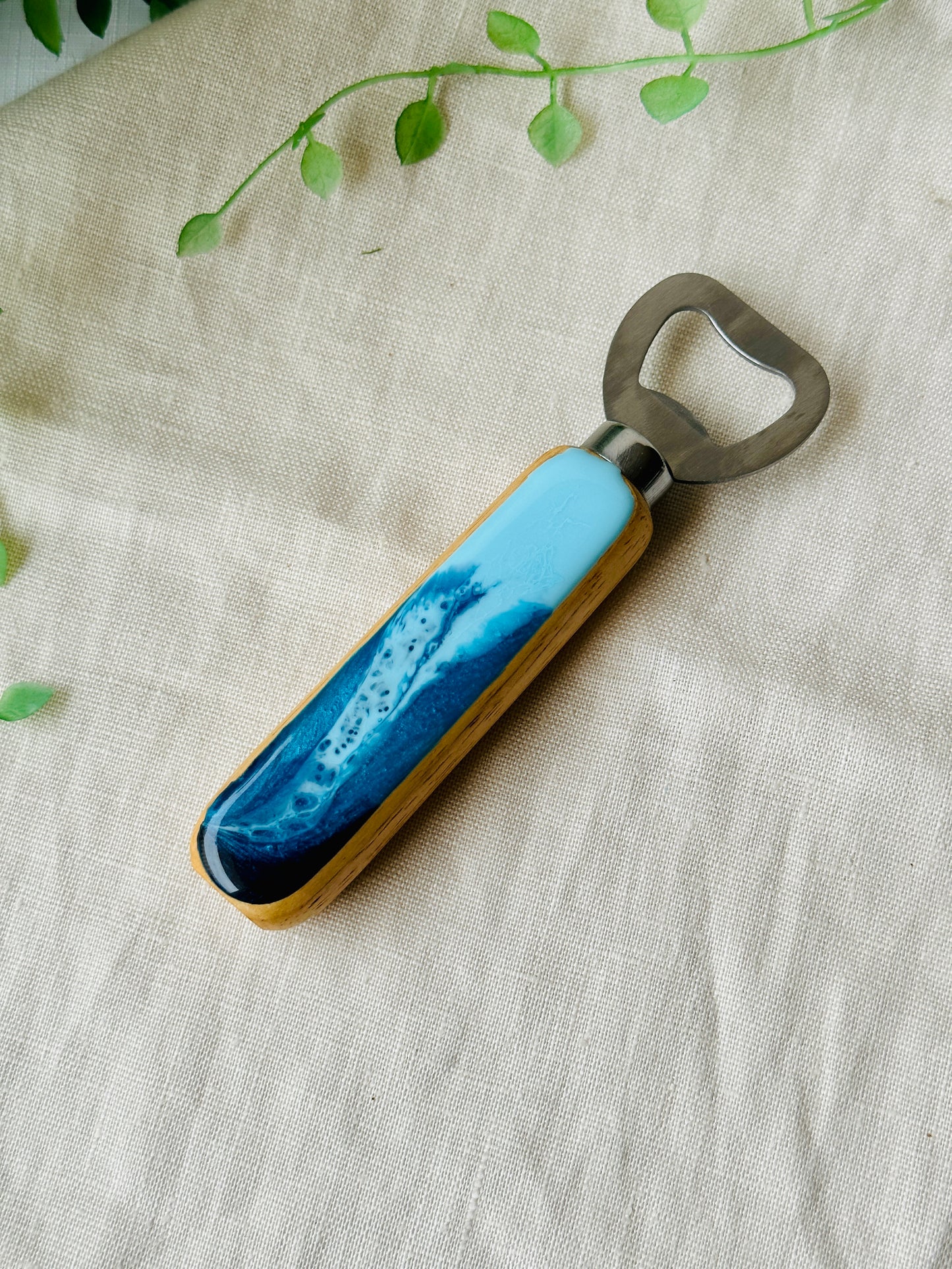 Bottle opener - blue