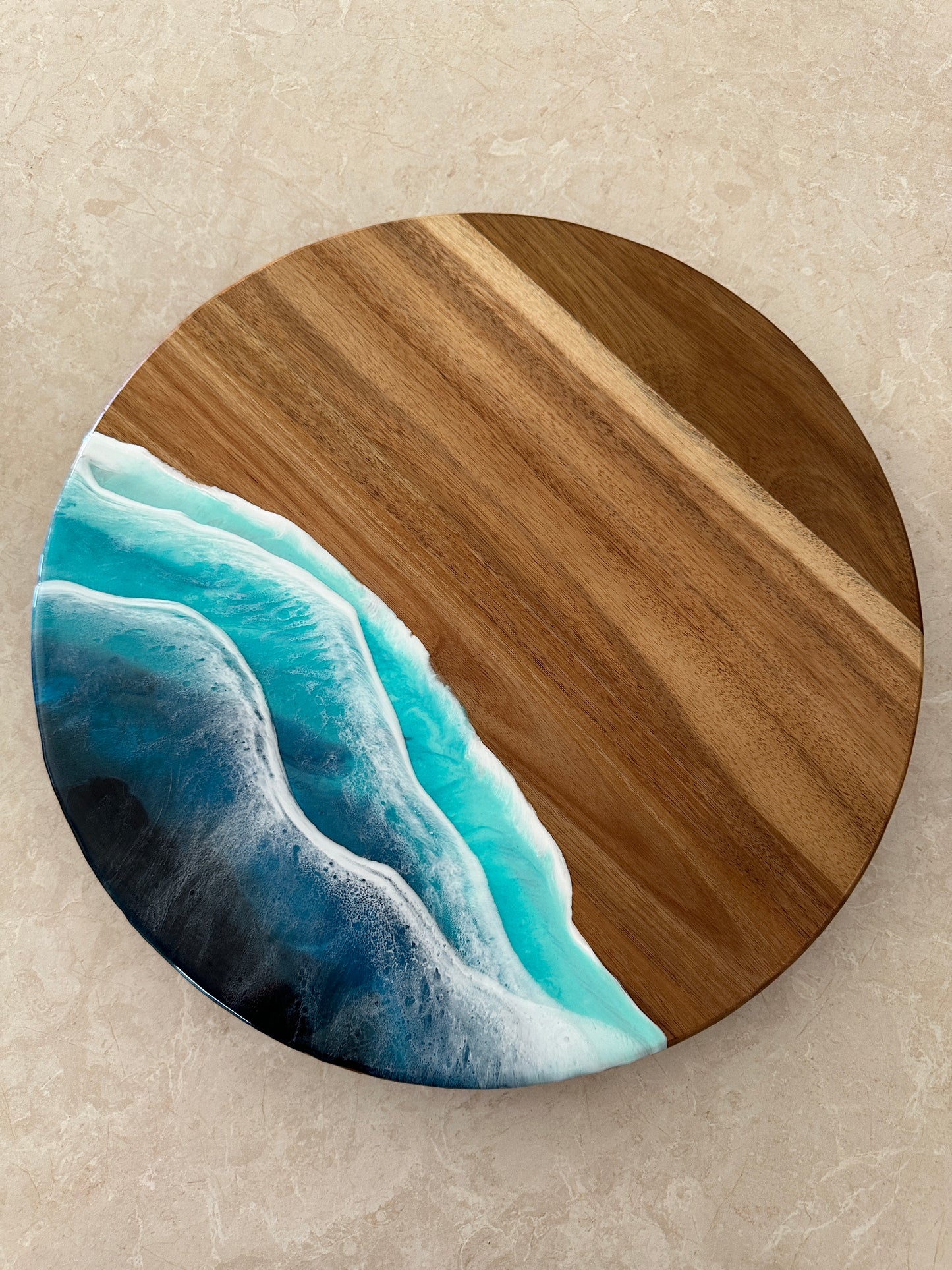 LAZY SUSAN - in ocean waves