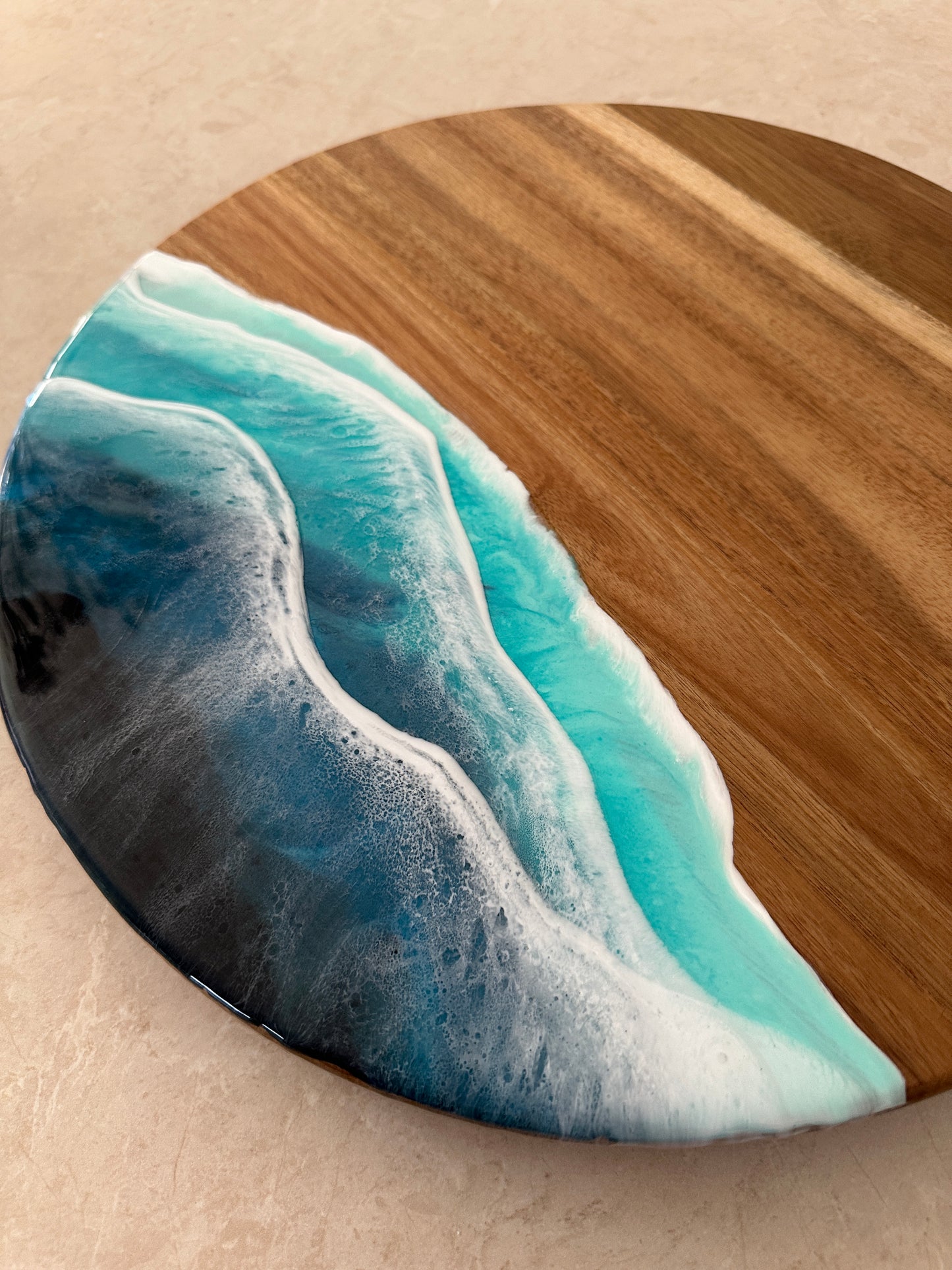 LAZY SUSAN - in ocean waves