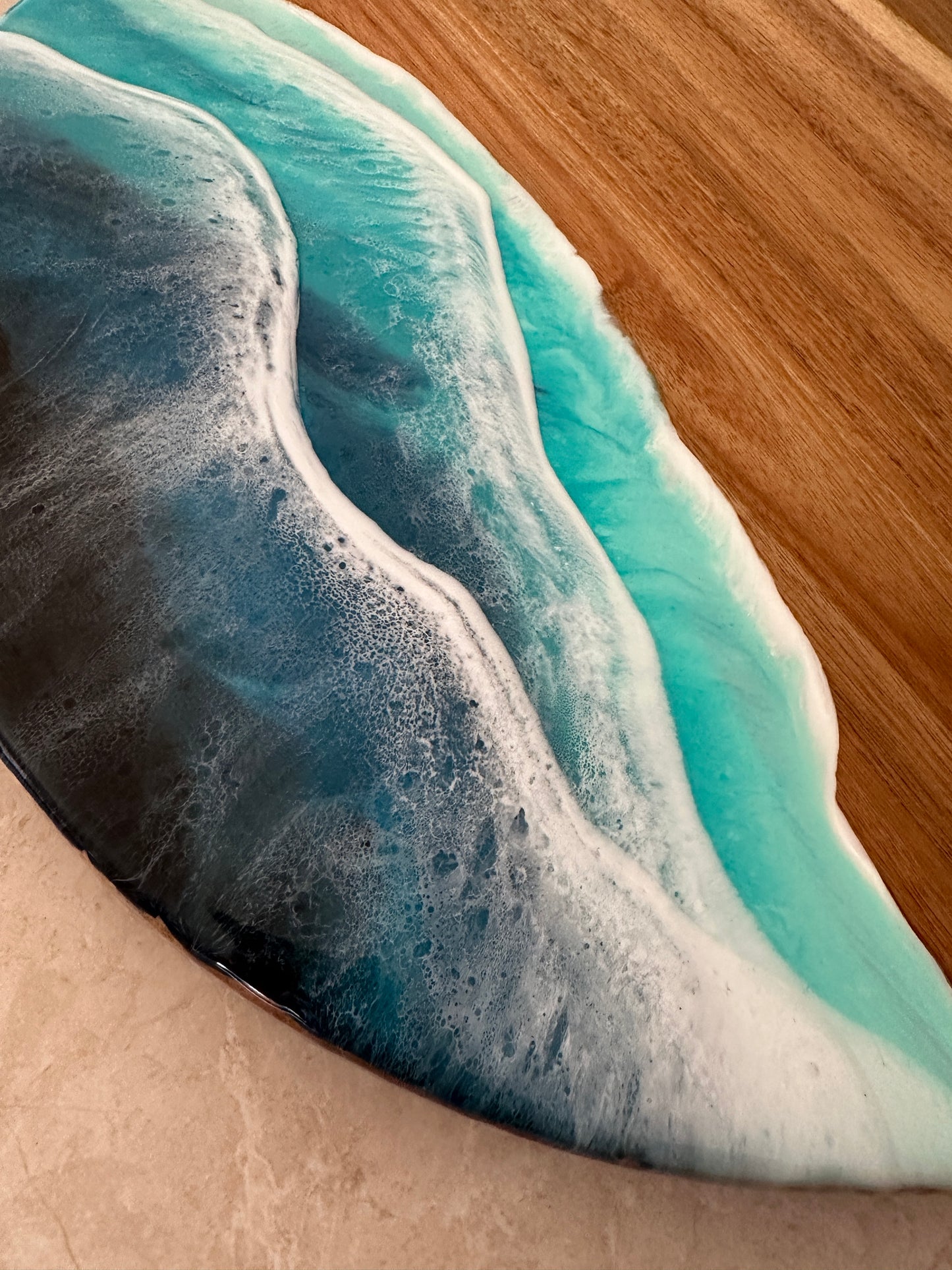 LAZY SUSAN - in ocean waves