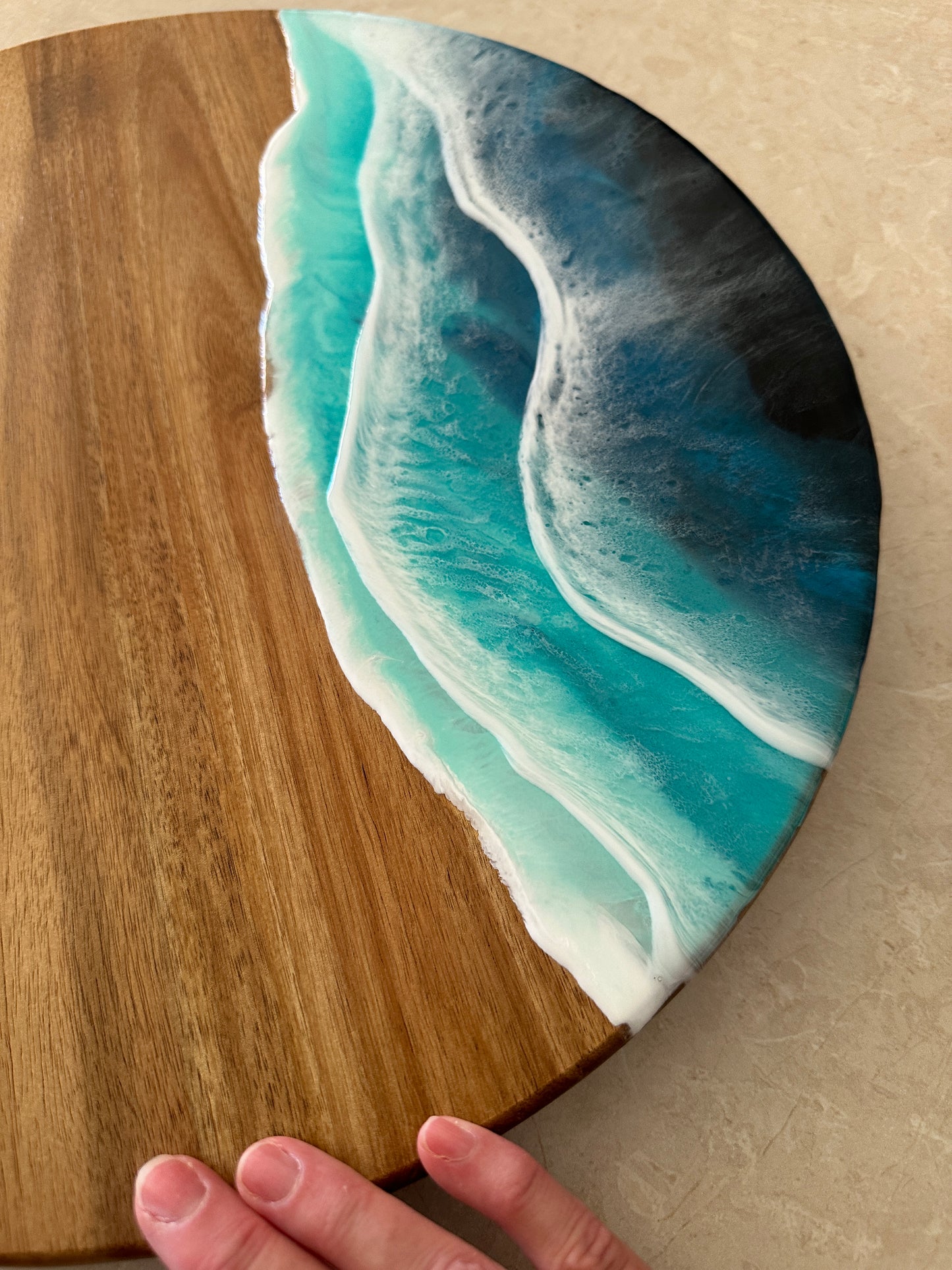 LAZY SUSAN - in ocean waves