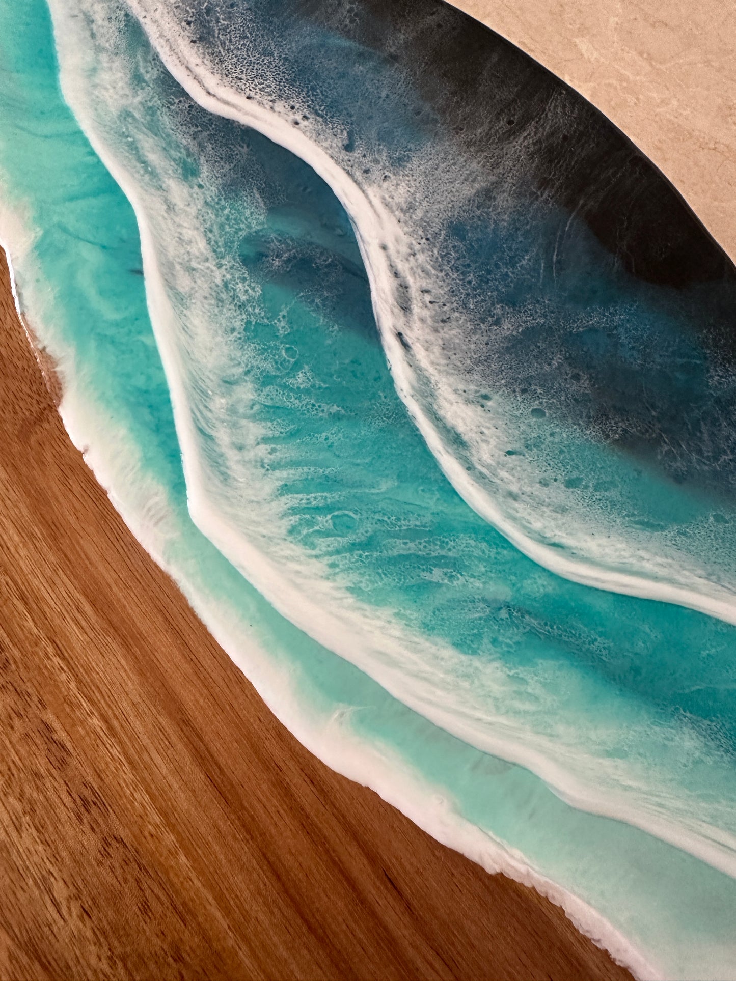 LAZY SUSAN - in ocean waves