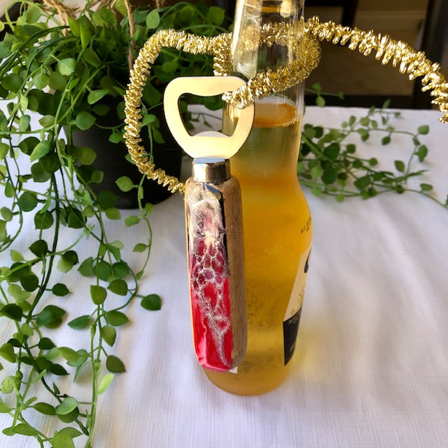 Resin art bottle openers - READY TO POST