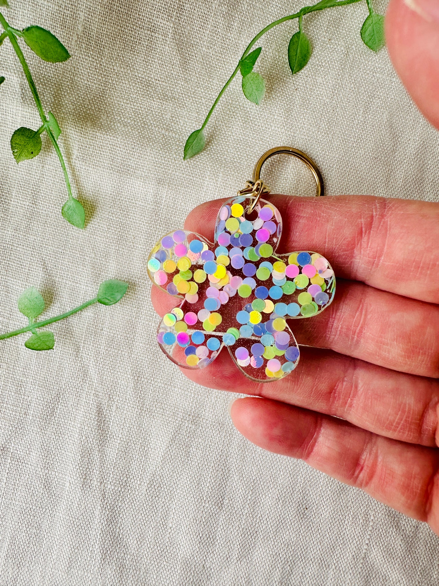 Assorted keychains - colourful and fun