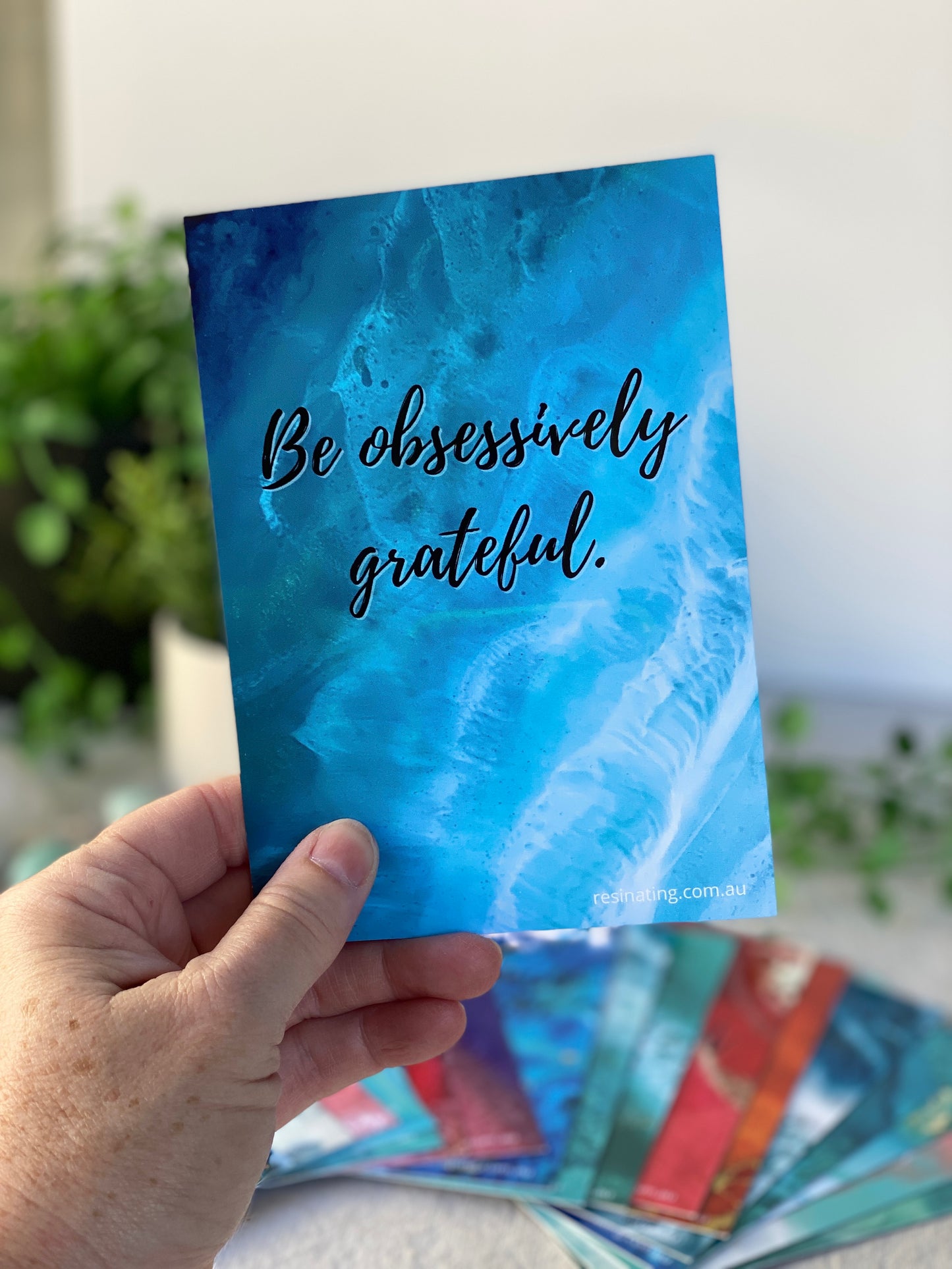 Resinating Words - Words that resonate - 20 pack deck of inspirational cards