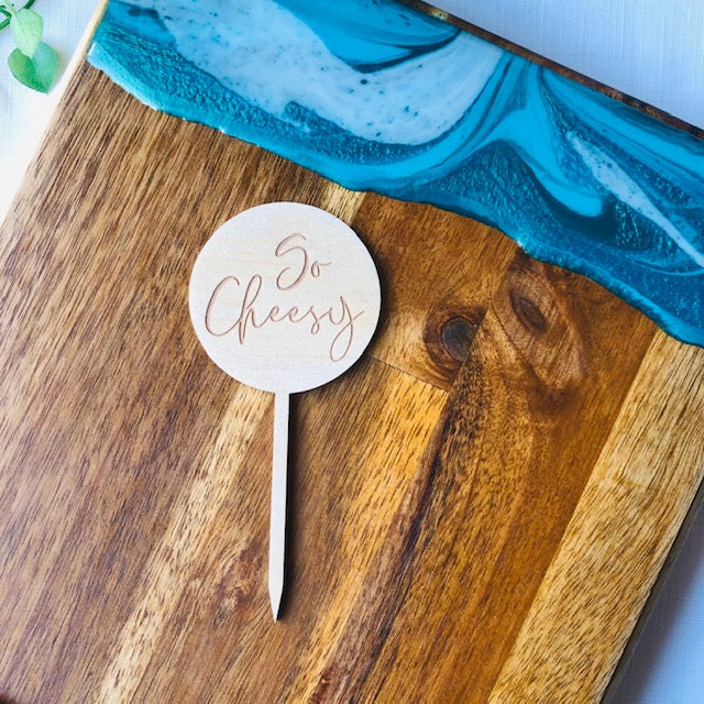 Cheese picks - the perfect addition - READY TO POST