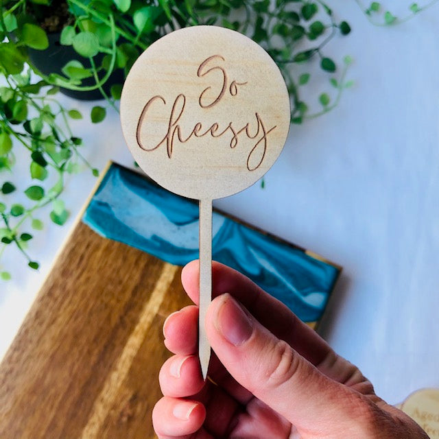 Cheese picks - the perfect addition - READY TO POST