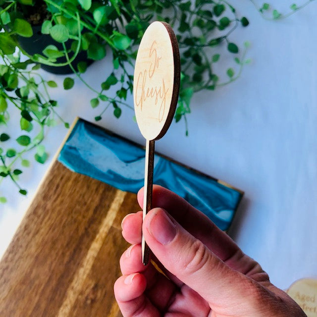 Cheese picks - the perfect addition - READY TO POST