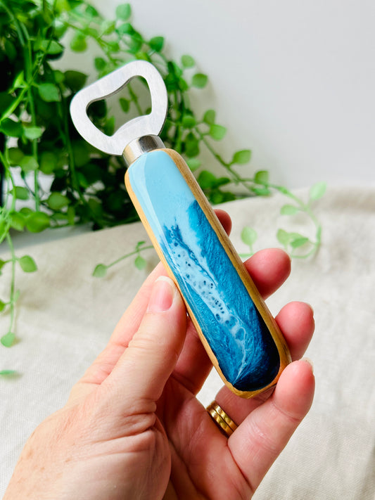Bottle opener - blue