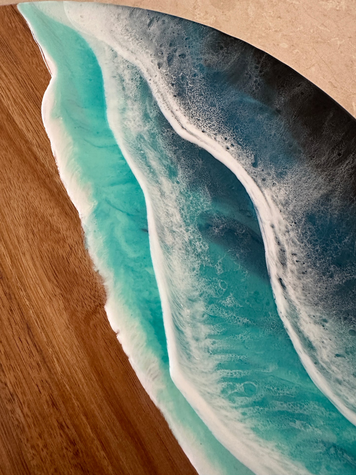 LAZY SUSAN - in ocean waves