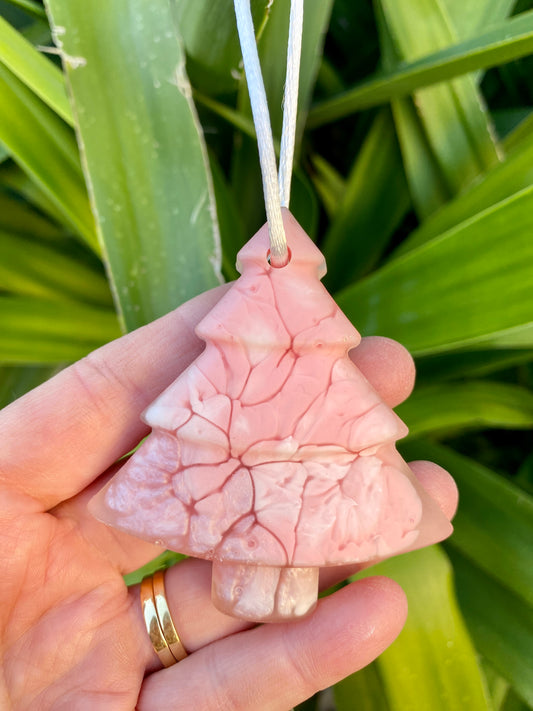 CHRISTMAS DECORATION - Christmas tree - blush pink