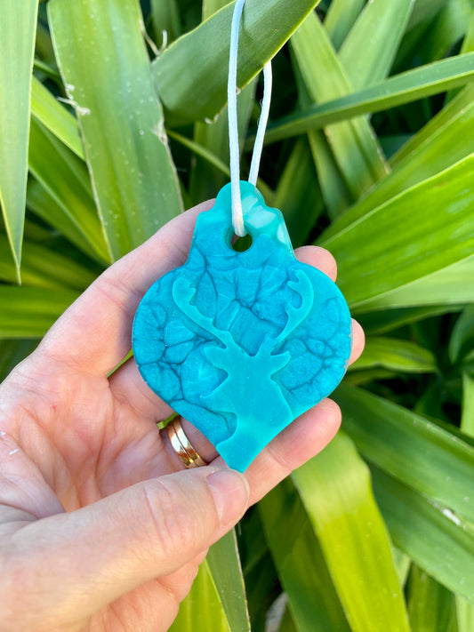 CHRISTMAS DECORATION - Christmas bauble - teal