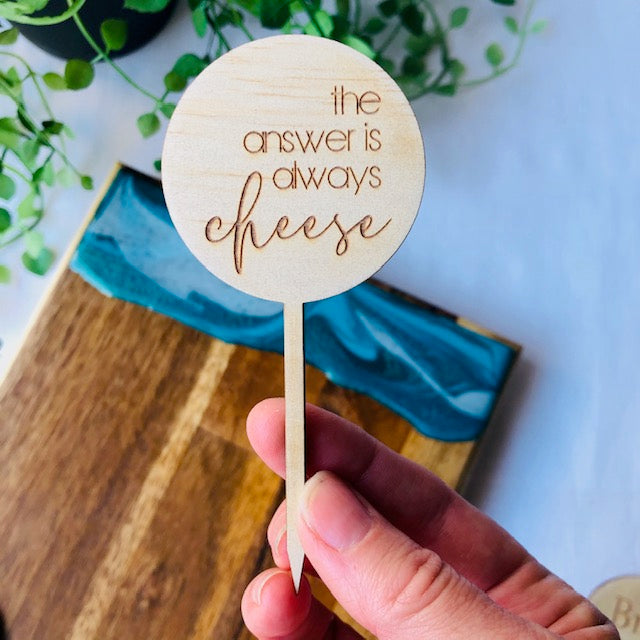 Cheese picks - the perfect addition - READY TO POST