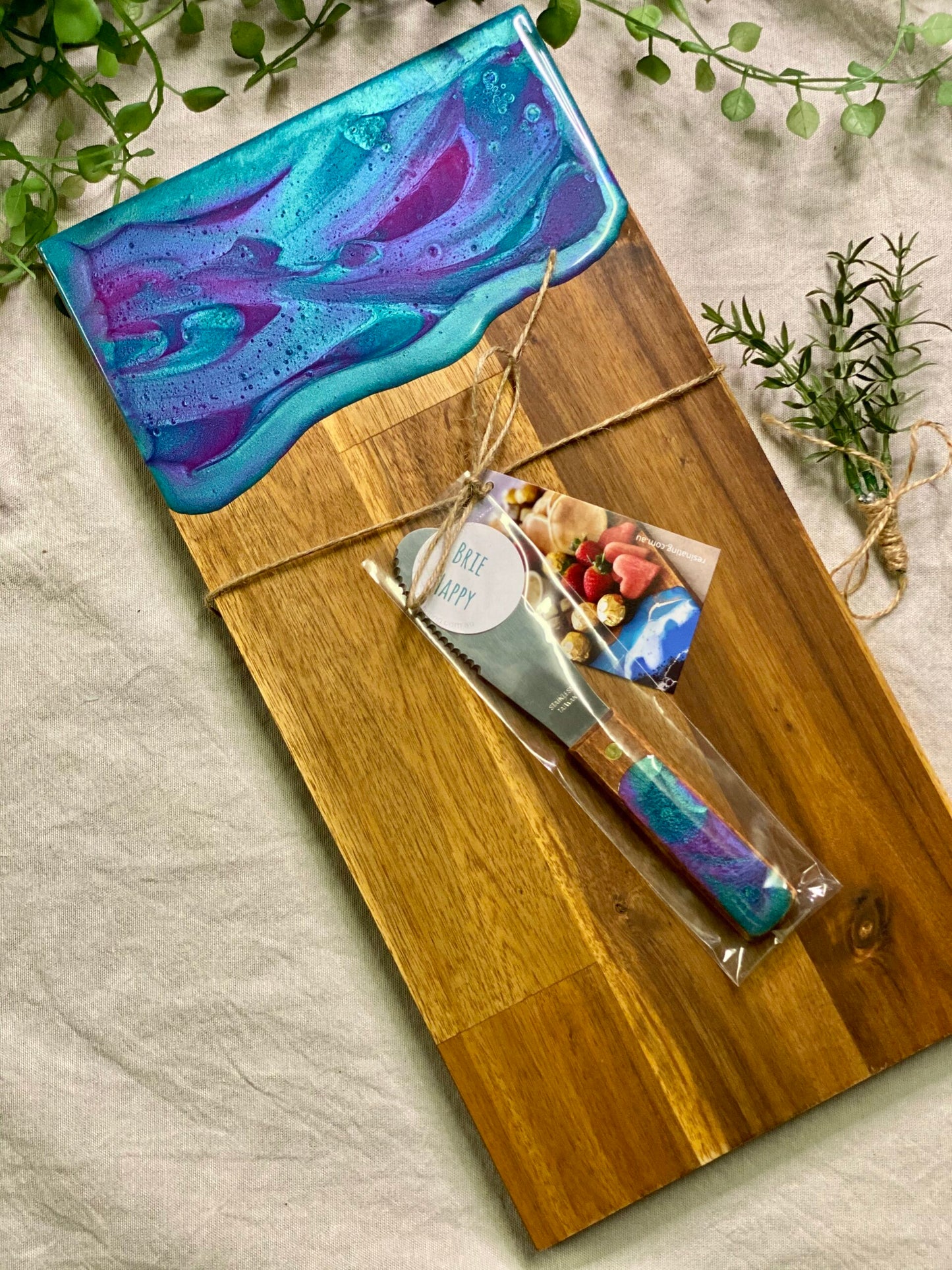CUSTOM SERVING BOARD - choose your own colours