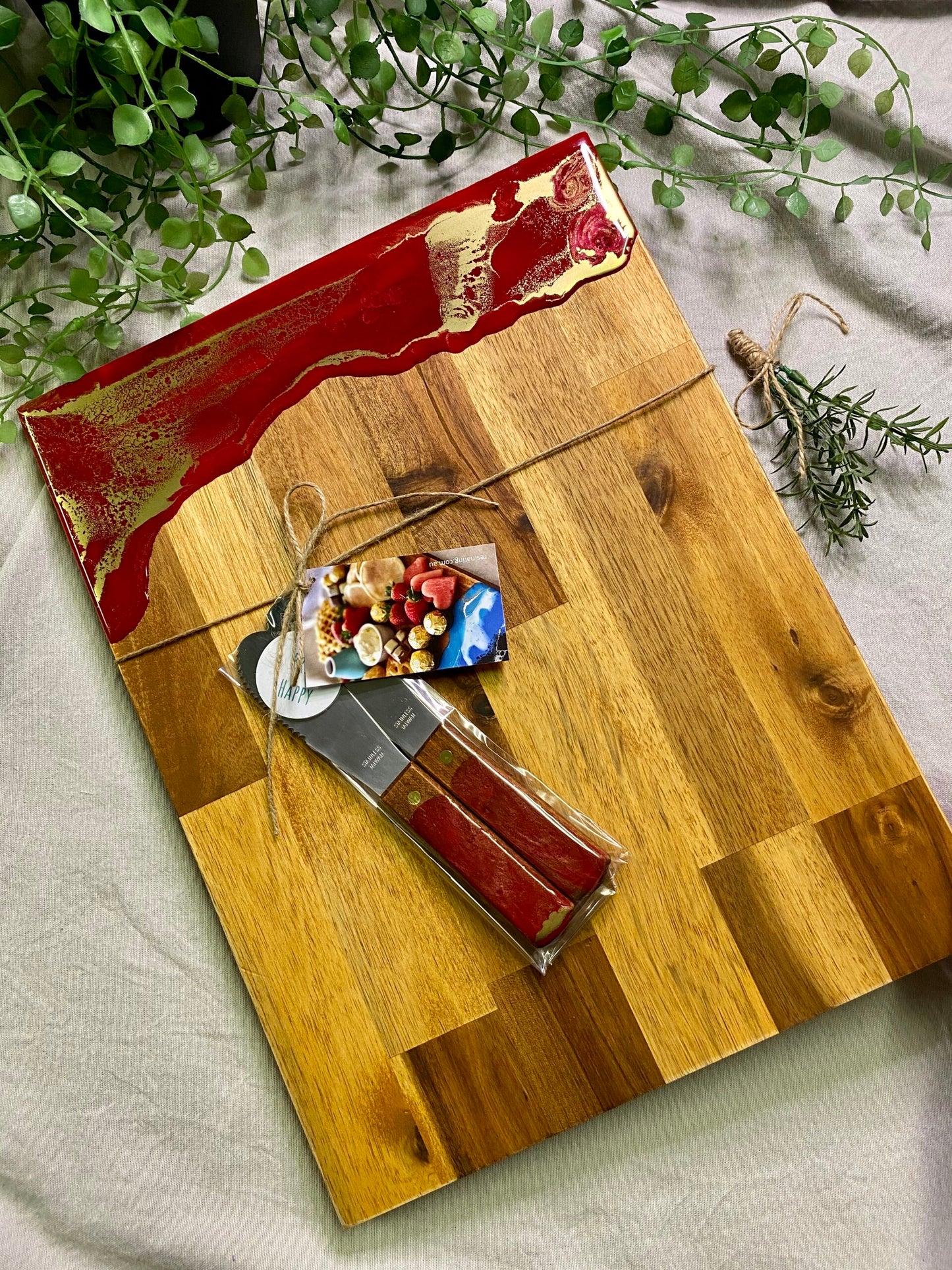 CUSTOM SERVING BOARD - choose your own colours